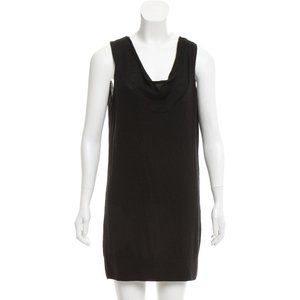 Alice + Olivia 100% Cashmere Cowl-Neck Shift Dress